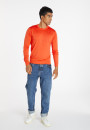 Crew neck sweater with logo in merino wool - Eddie