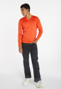 V-neck sweater with logo in merino wool - Elmo