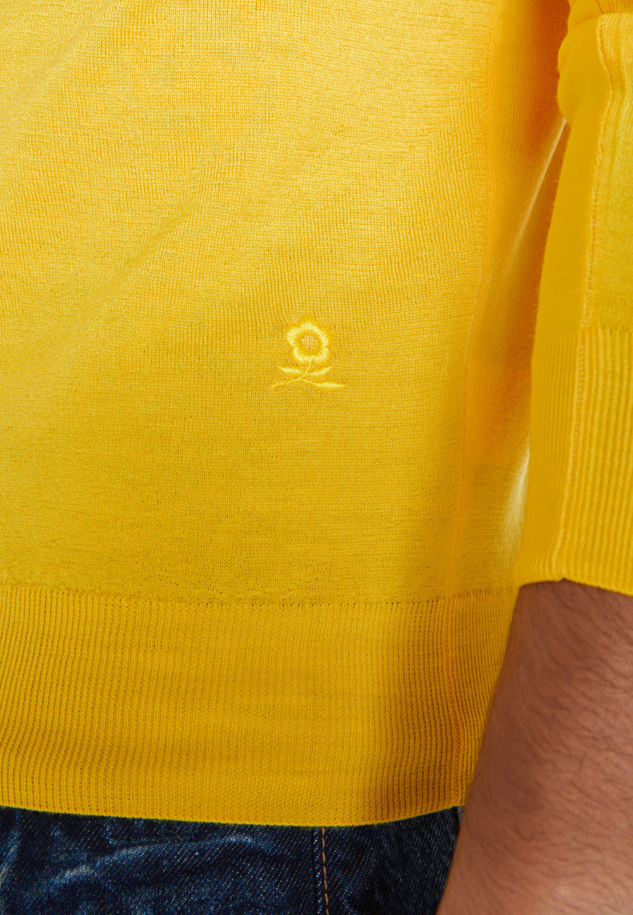 Suéter de gola alta em lã merino - Enzo