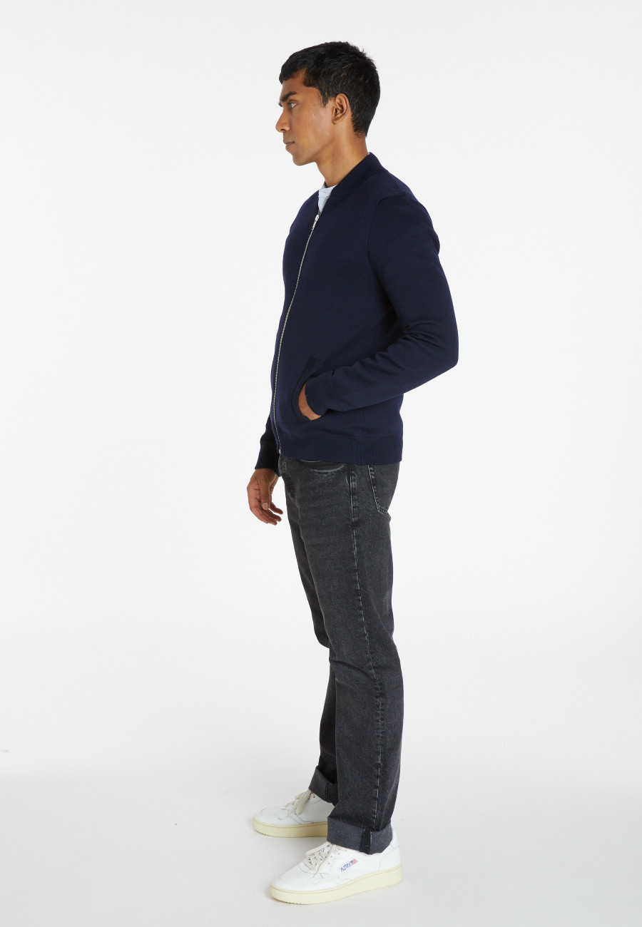 Merino wool pocket jacket - Archibald