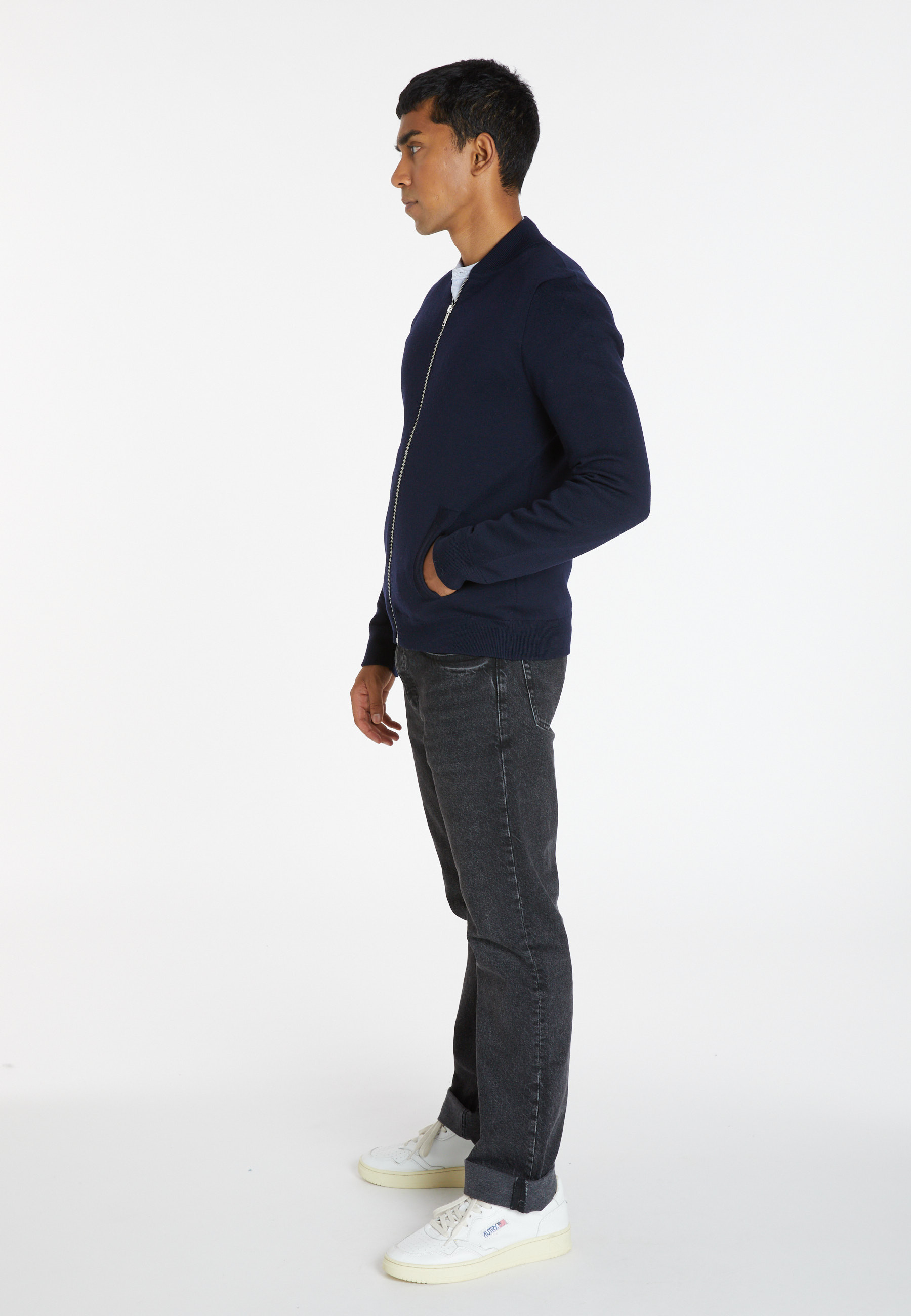 Merino wool pocket jacket - Archibald