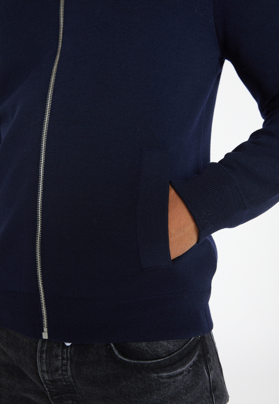 Merino wool pocket jacket - Archibald