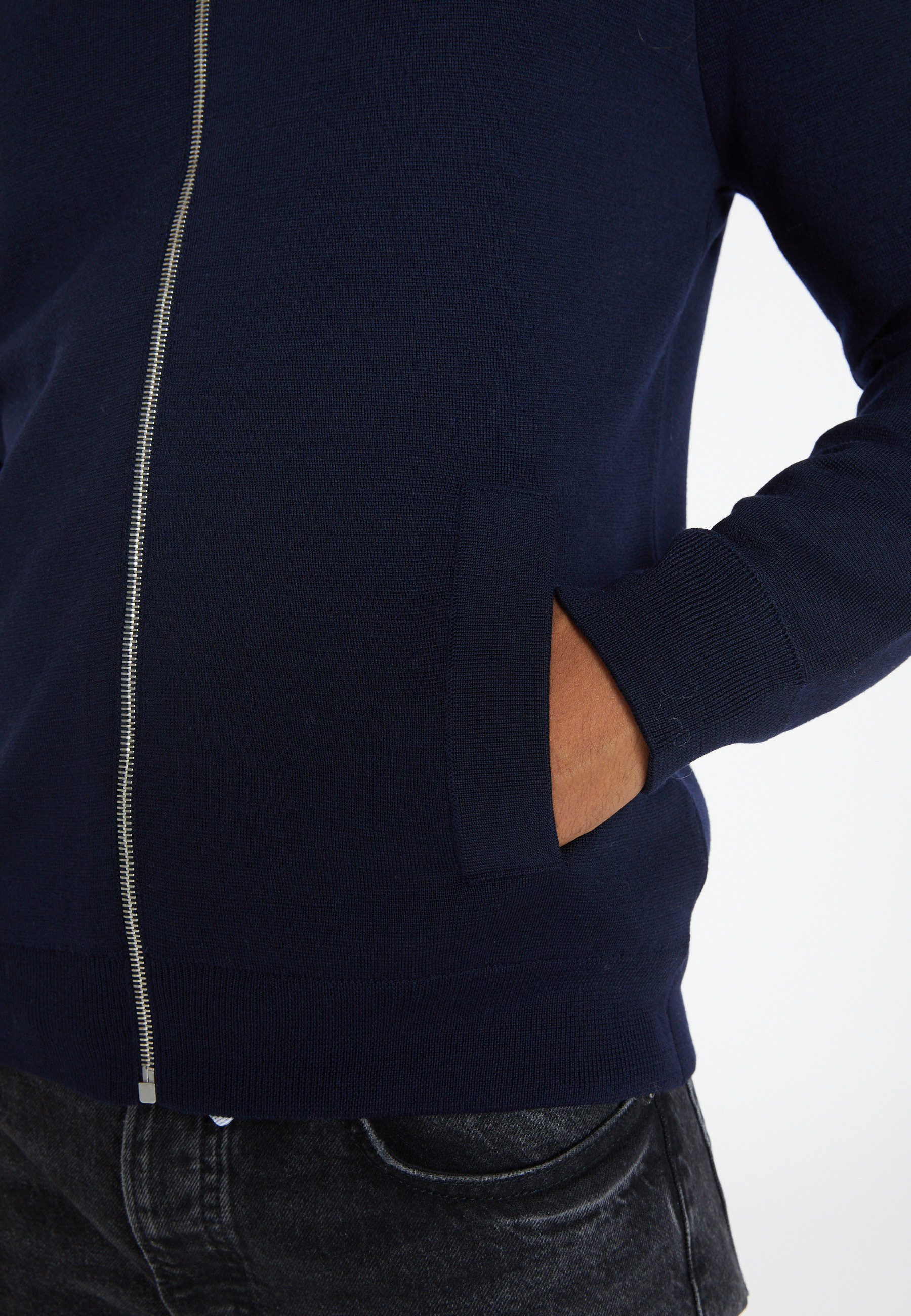 Merino wool pocket jacket - Archibald