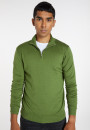 Trucker neck sweater with logo in merino wool - Ryan