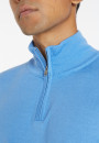 Trucker neck sweater with logo in merino wool - Ryan