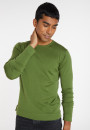Round-neck merino wool sweater with rolled finishes - Rythme