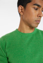 Round-neck cashmere sweater with rolled finishes - Ernest