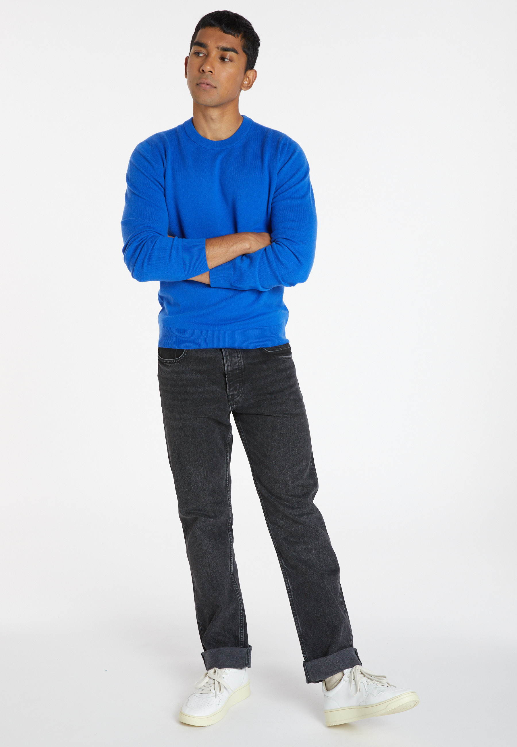 Pull col rond en cachemire - Evain 8241