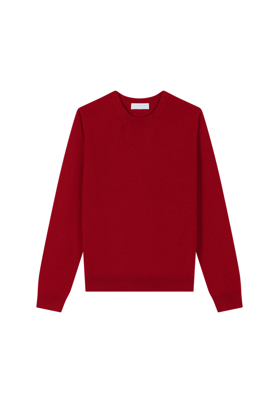Cashmere round neck sweater - Evain