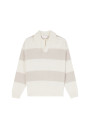Wool and cashmere polo-neck sweater - Sean