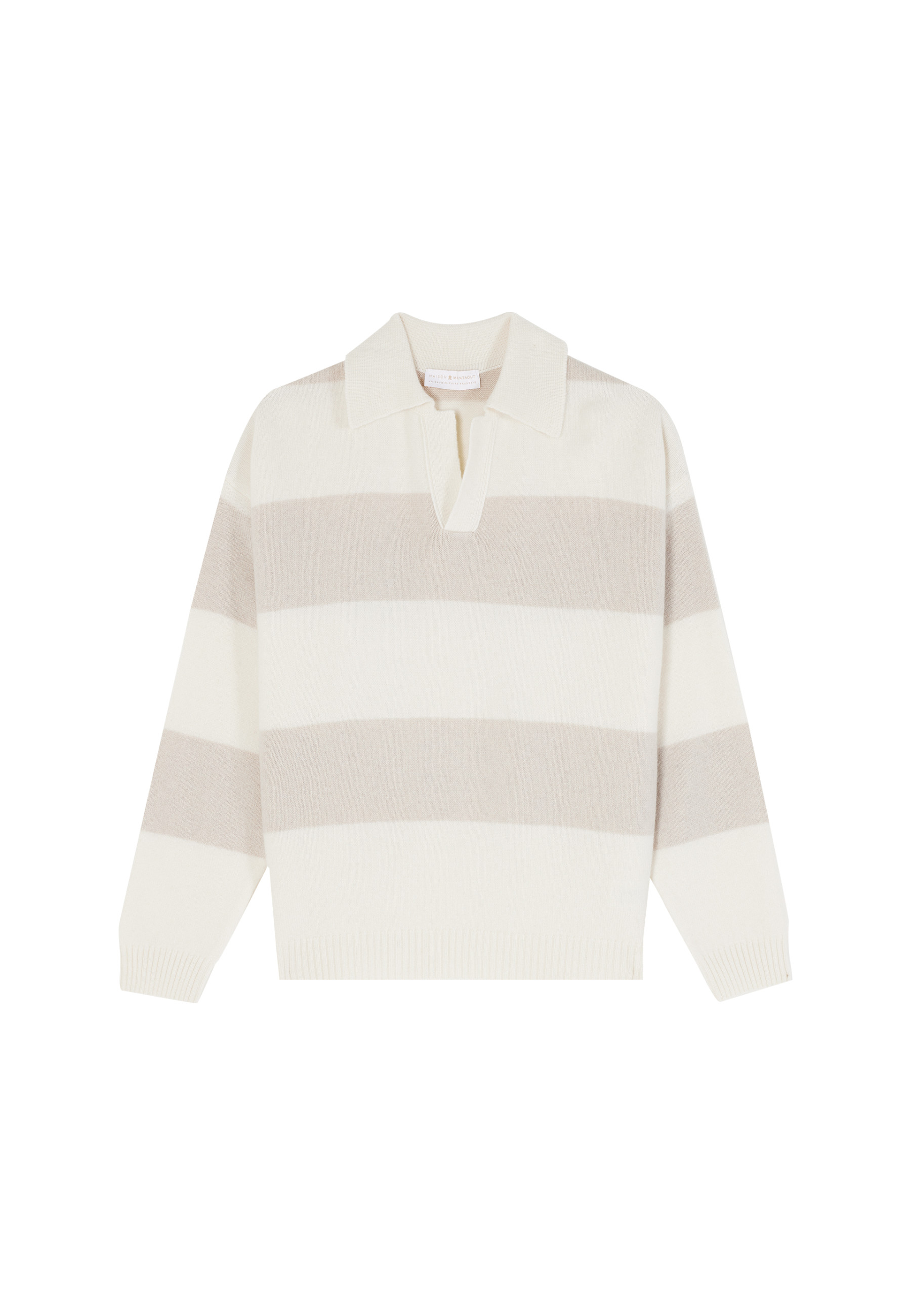 Wool and cashmere polo-neck sweater - Sean