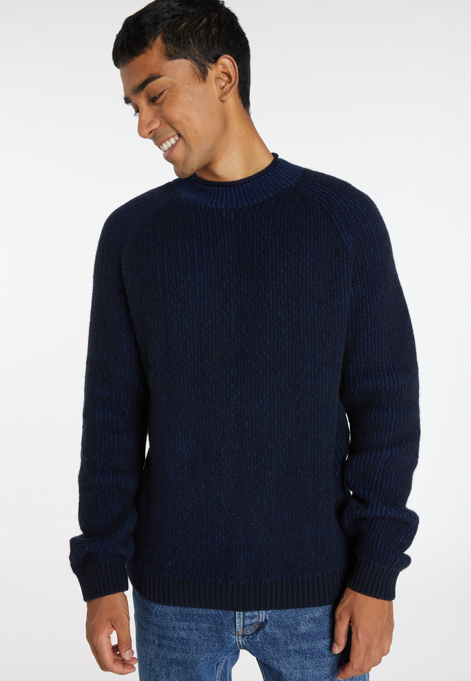 Chubby knit sweater in wool and cashmere - Sacha