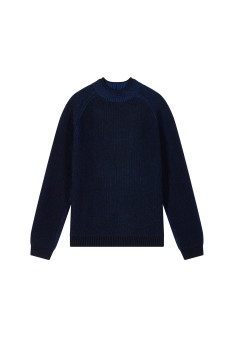 Pull maille cotelée en laine et cachemire - Sacha 8306