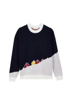 Merino wool graphic sweater - Stanley