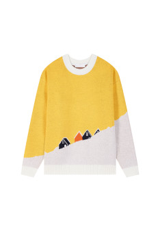 Merino wool graphic sweater - Stanley