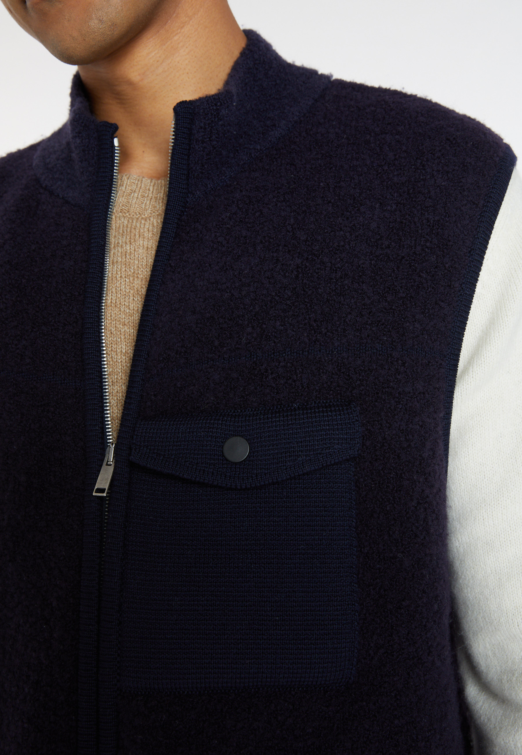 Veste sans manches en laine - Siegfried 8304