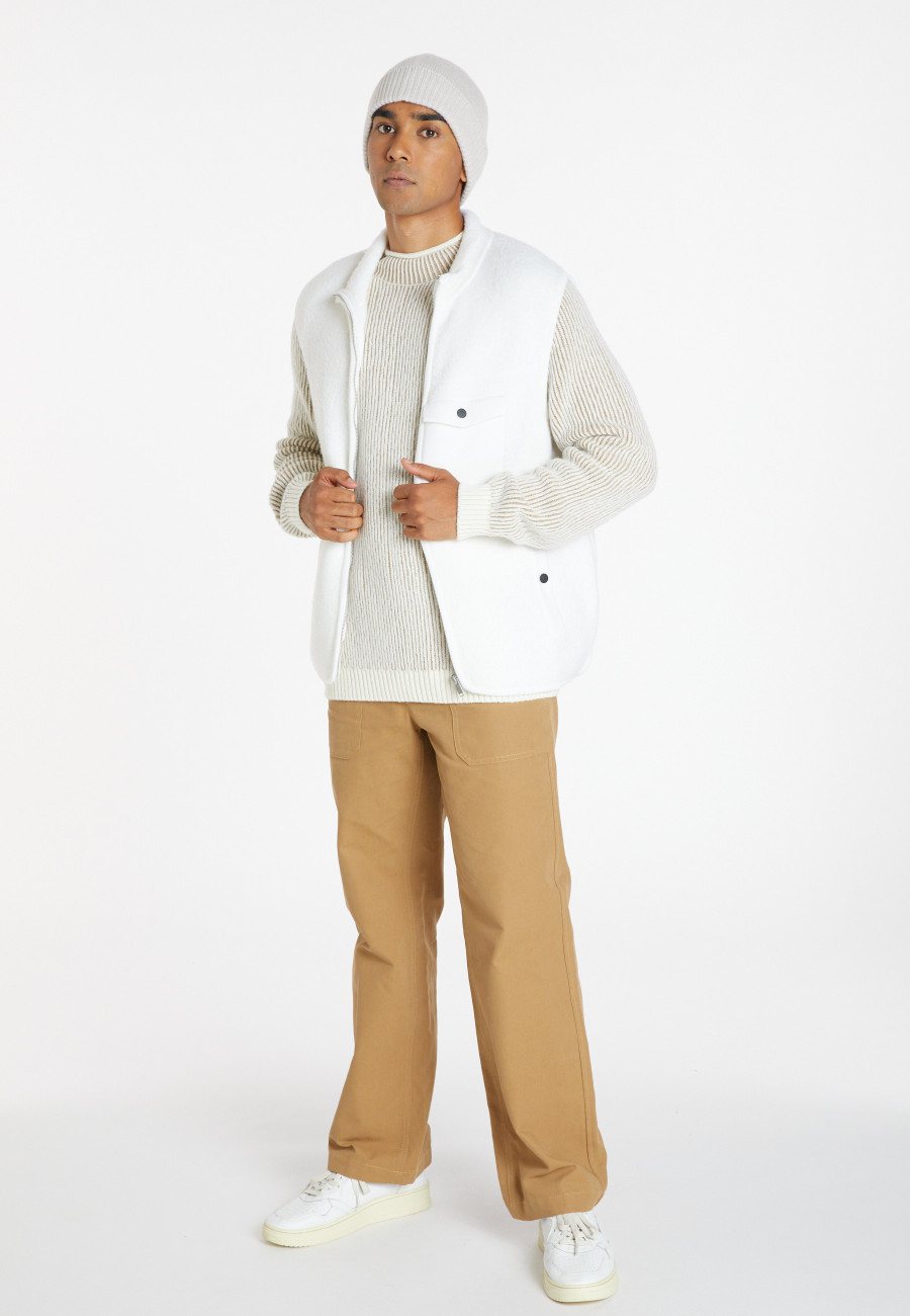 Casaco de lã sem mangas - Siegfried