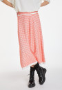 Long skirt in merino wool - Cecile