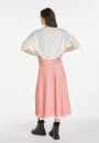 Long skirt in merino wool - Cecile