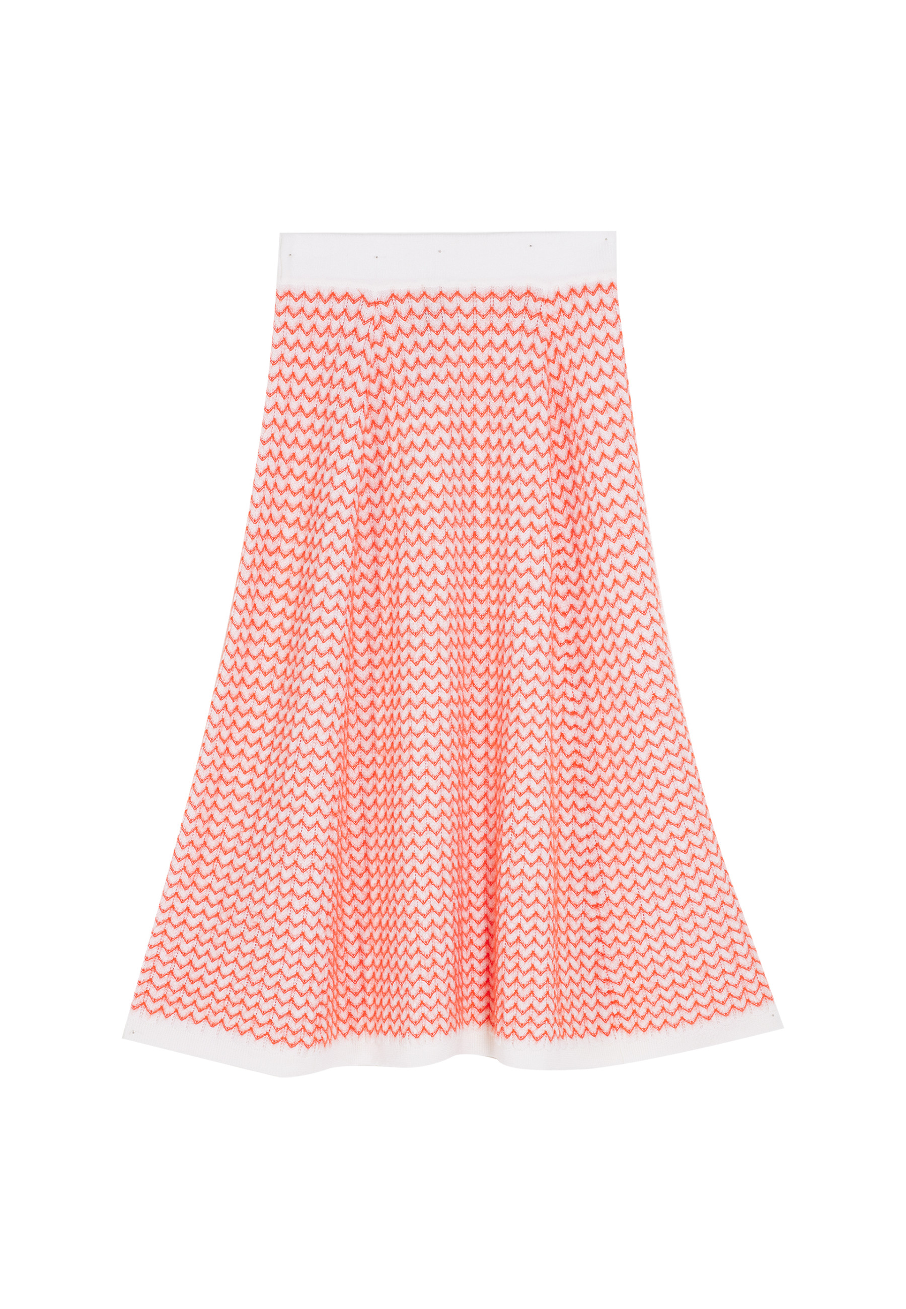 Jupe longue en laine mérinos - Cecile 8301