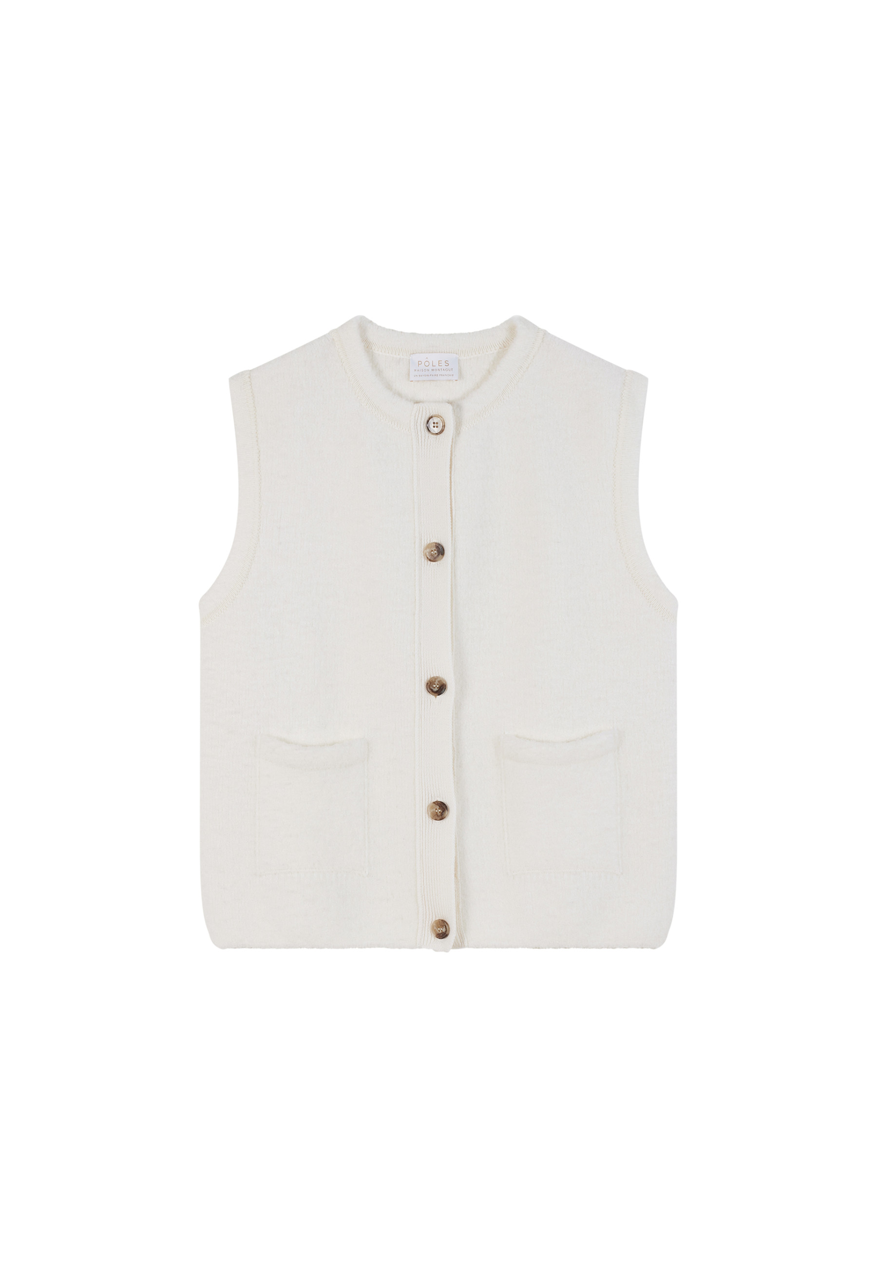 Sleeveless wool jacket - Cassidy