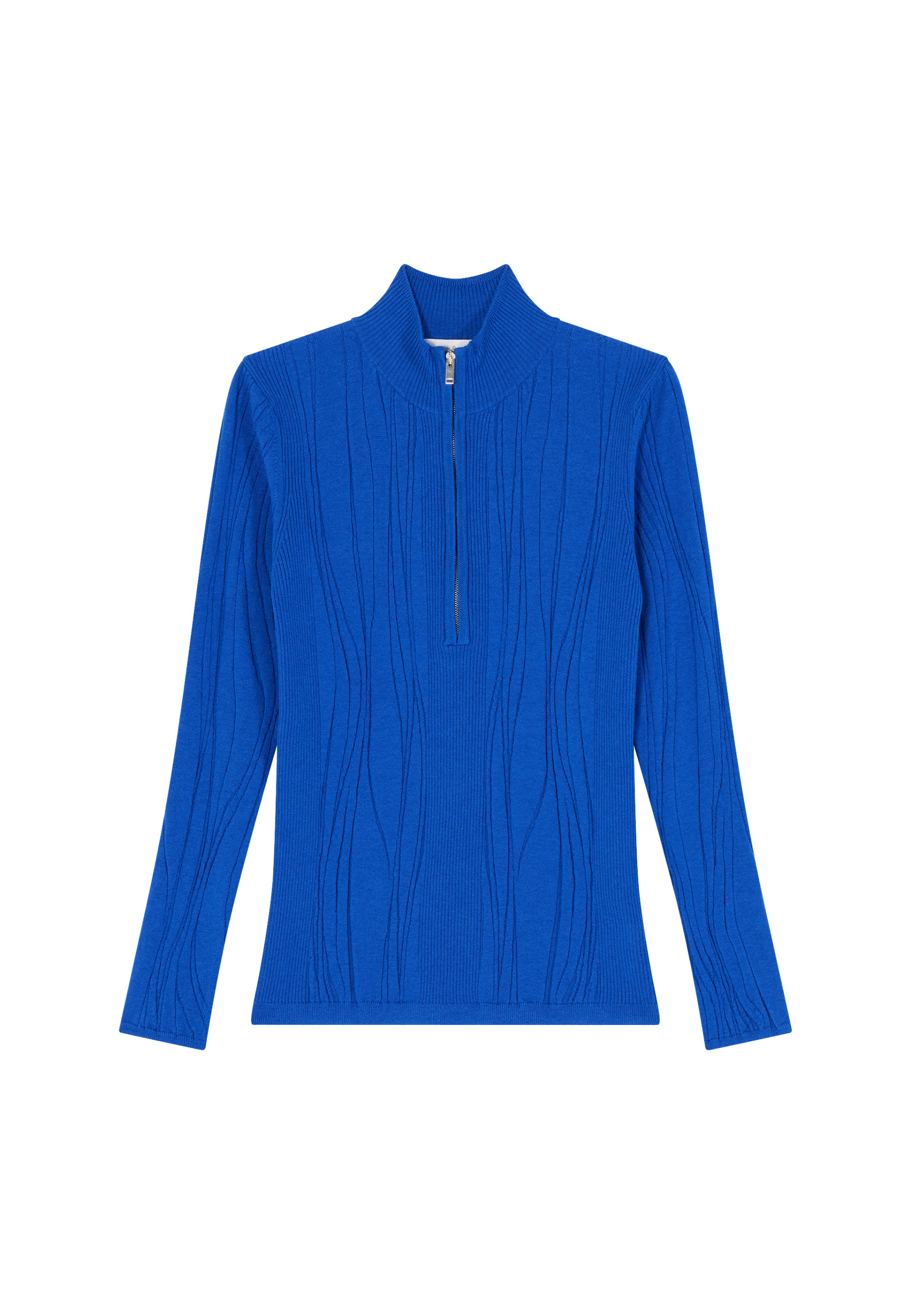 Wool blend zip-neck sweater - Cacilda