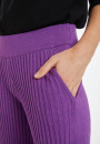 Pocket pants in wool blend - Carmen