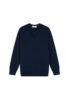Pull col V en cachemire - Abel