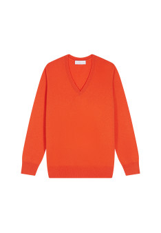 Pull col V en cachemire - Abel