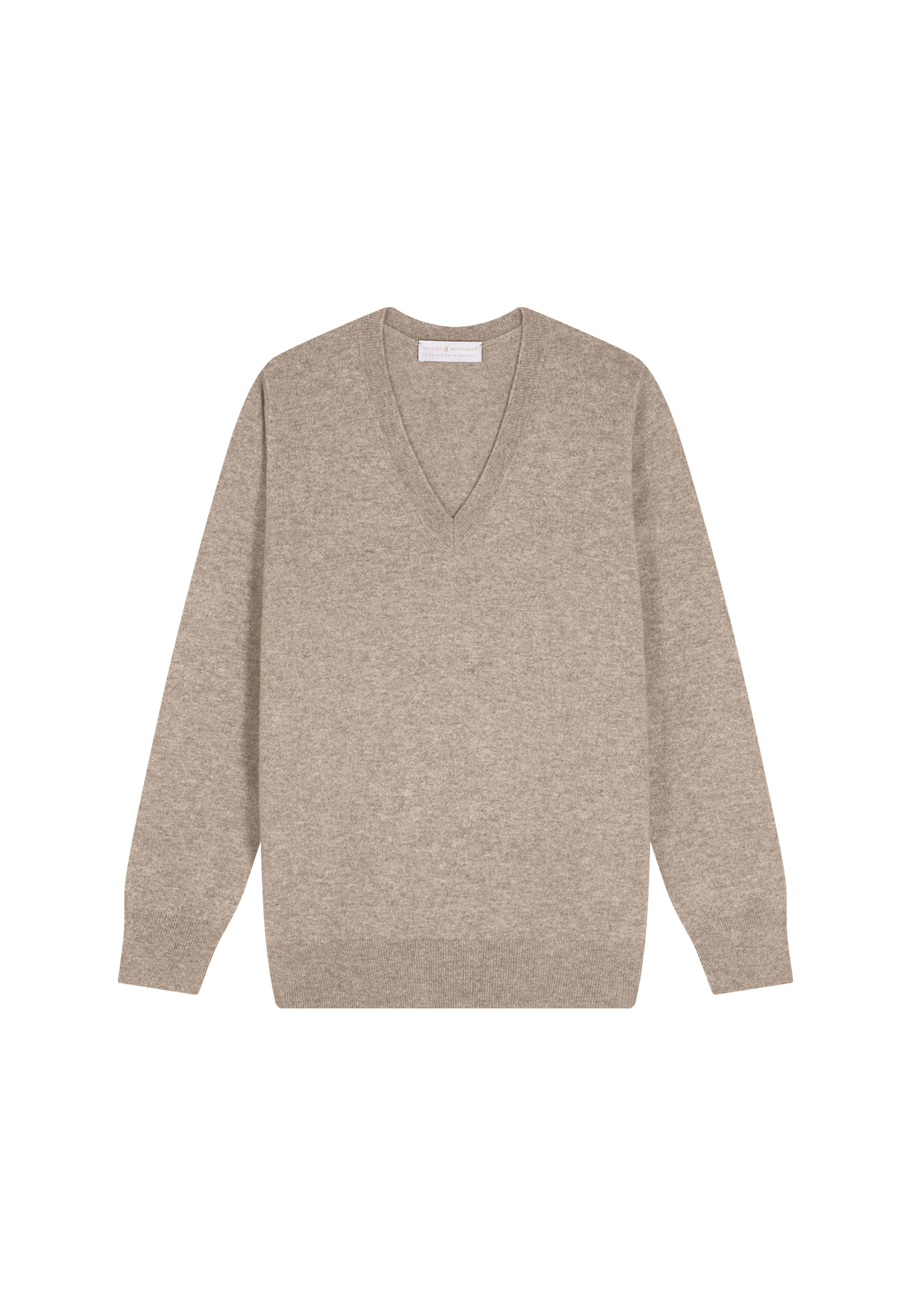 Pull col V en cachemire - Abel