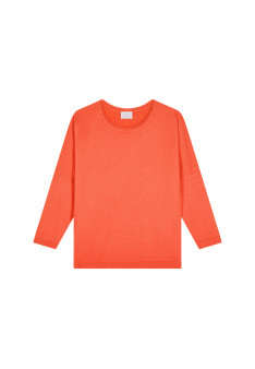 Pull ample col rond en laine mérinos - Azel