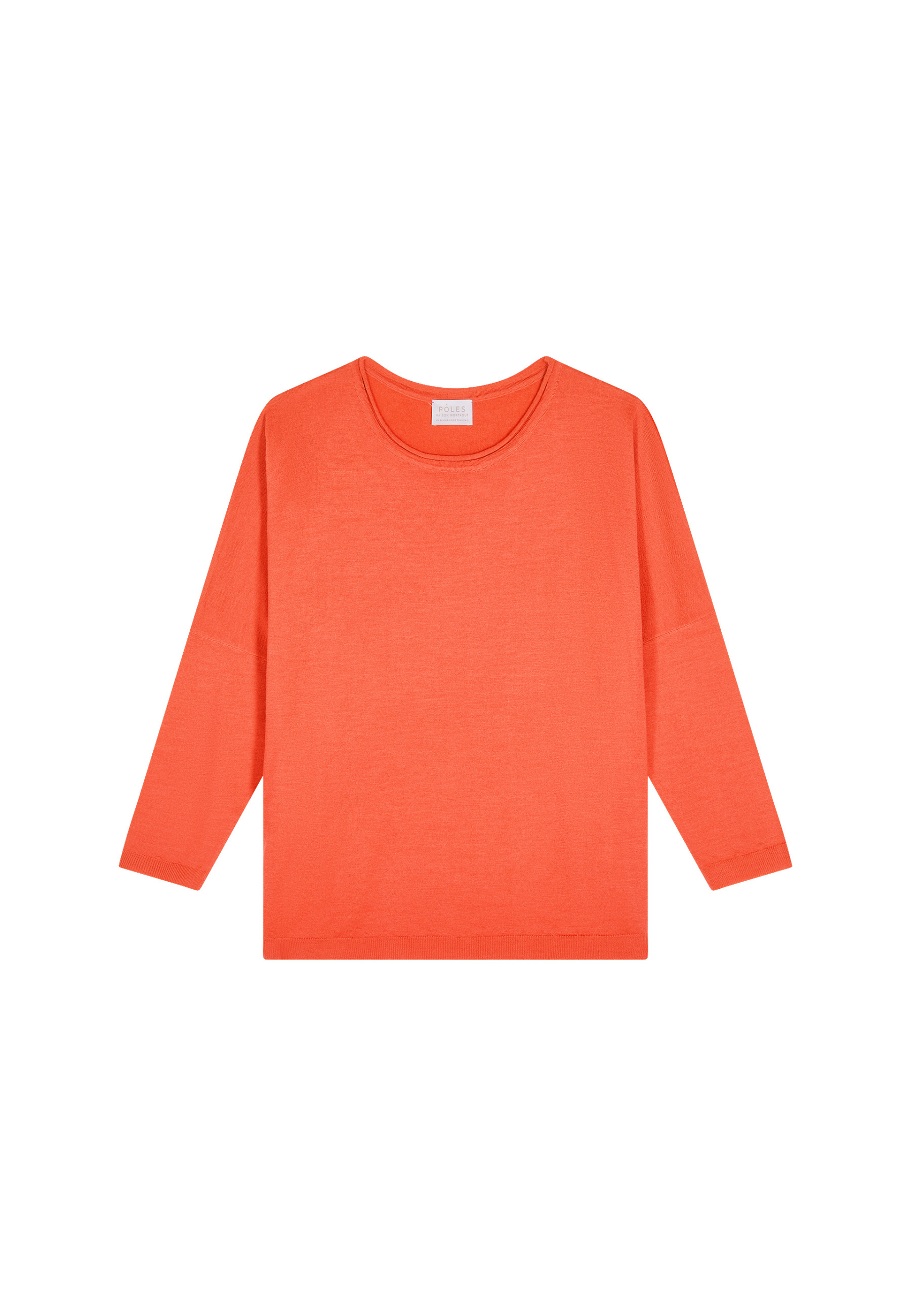 Loose-fitting round-neck sweater in merino wool - Azel