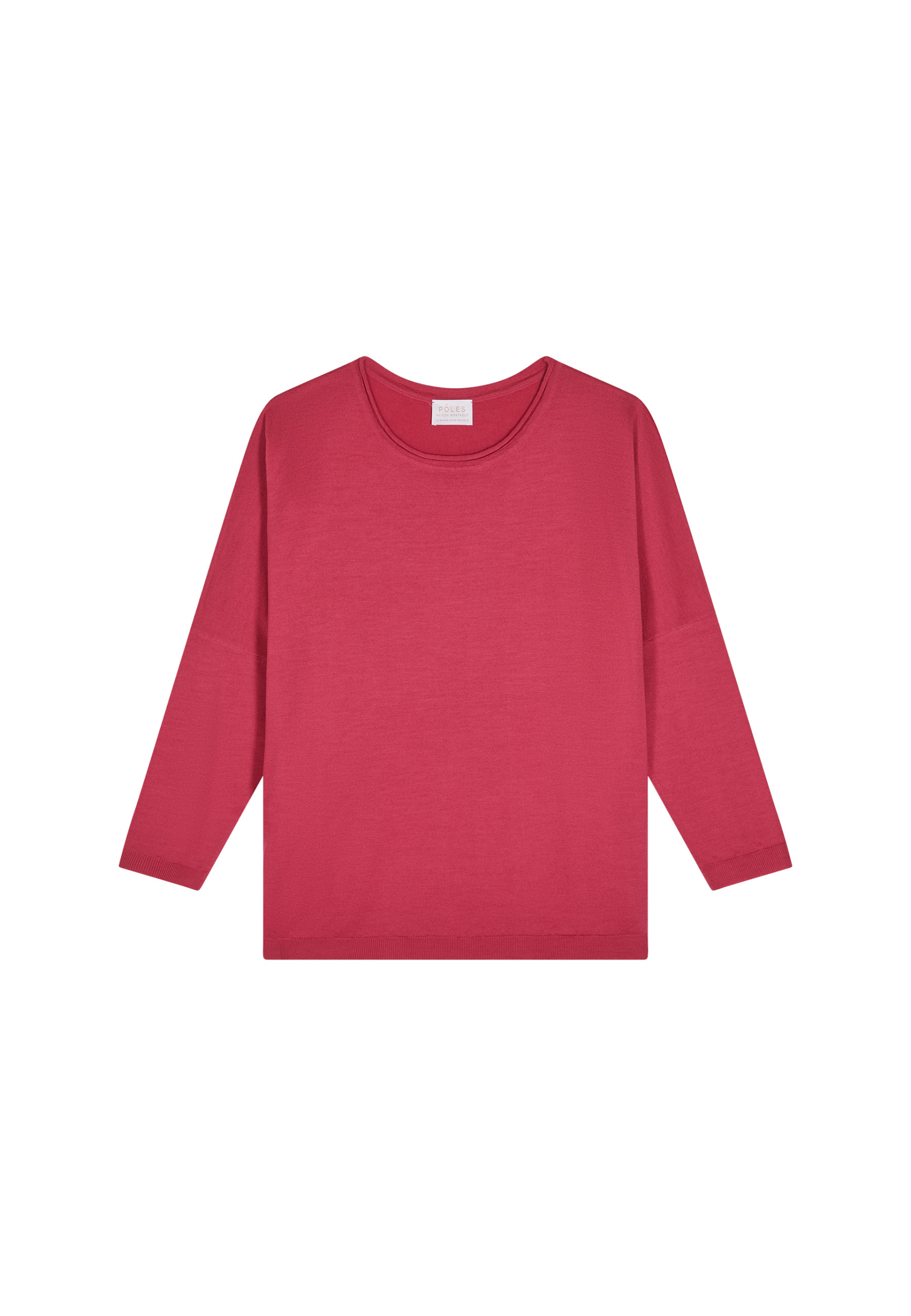 Loose-fitting round-neck sweater in merino wool - Azel