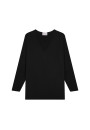Merino wool bat-sleeve sweater - Boxe