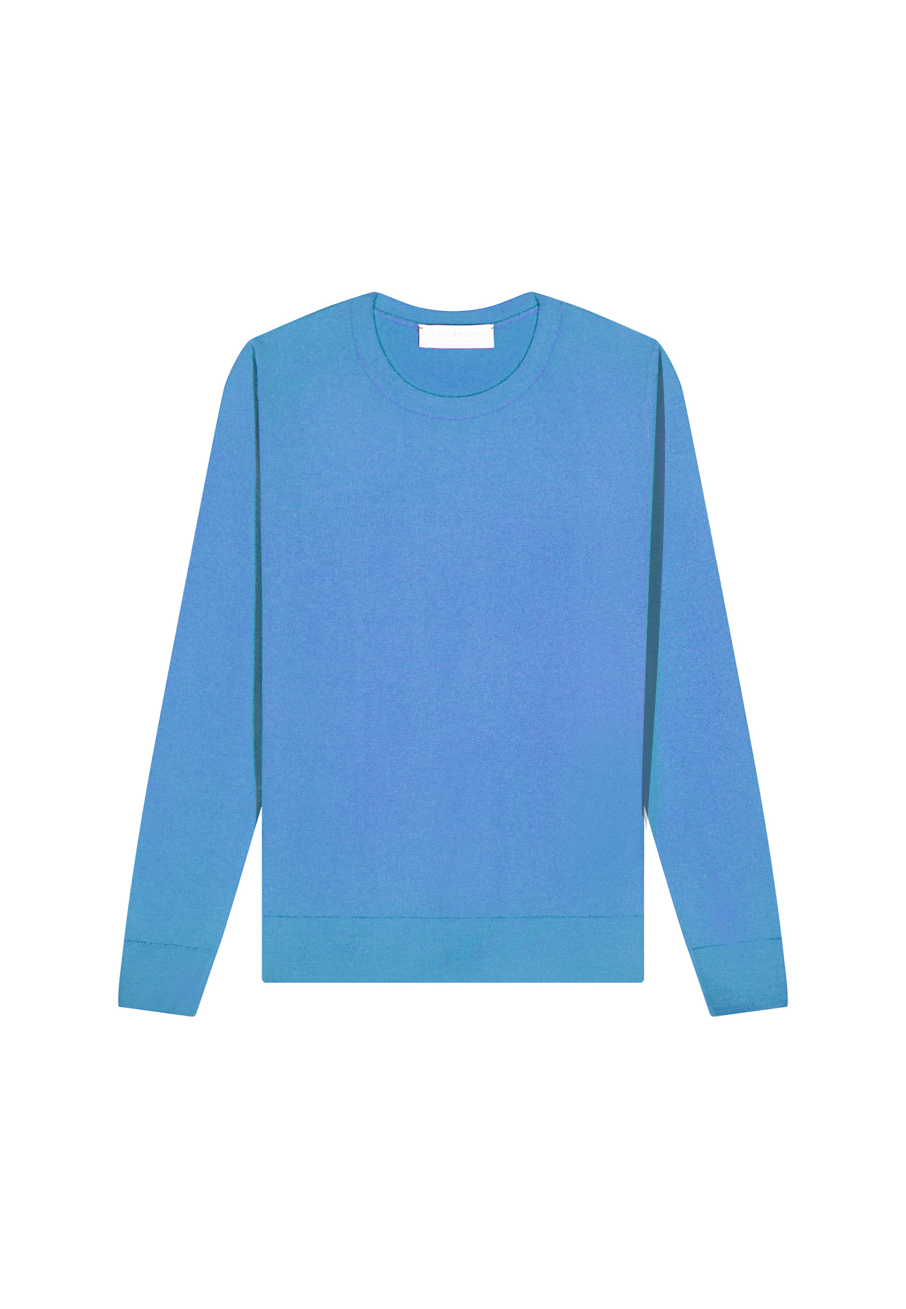 Pull col rond en laine mérinos - Asena