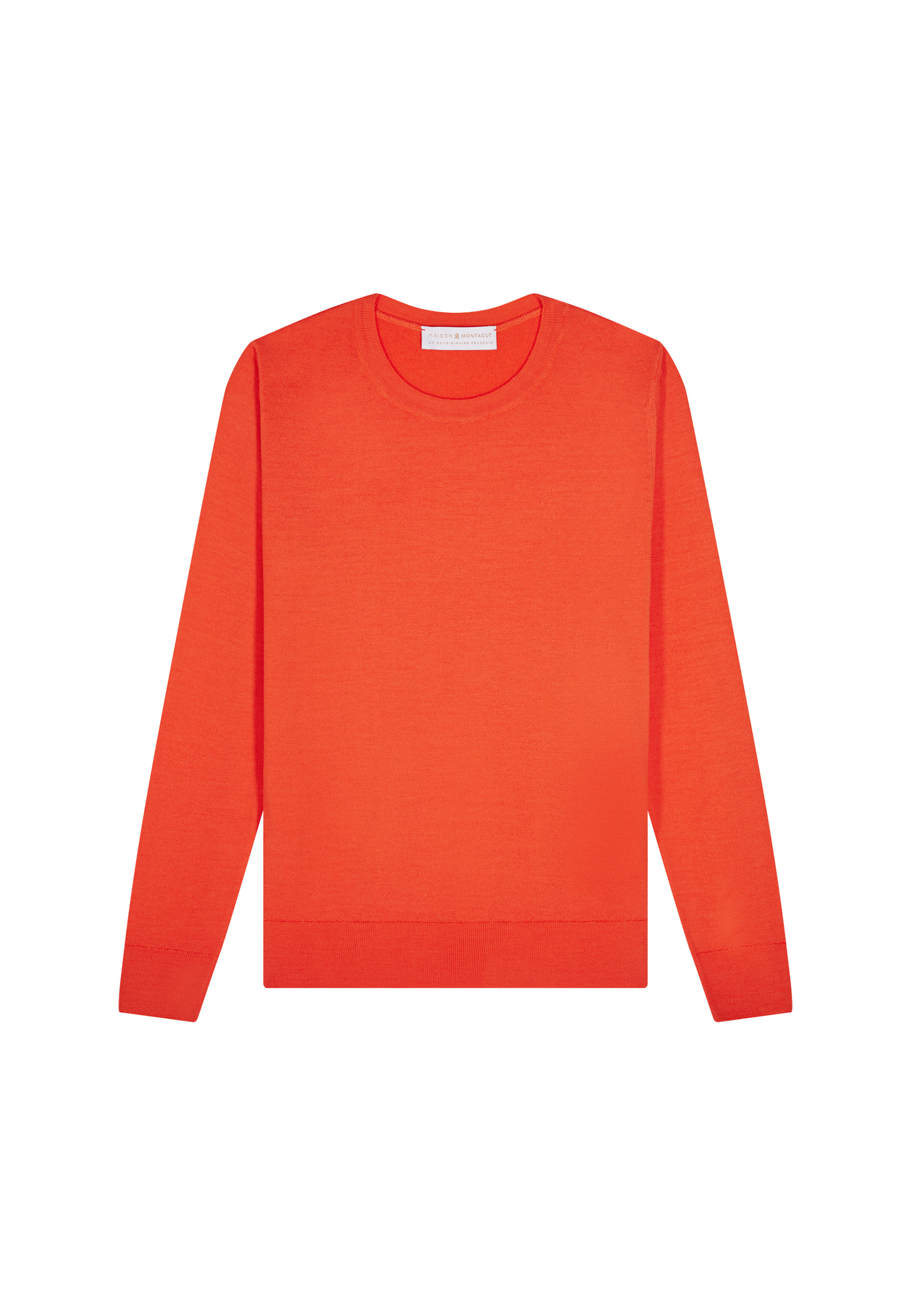 Merino wool round-neck sweater - Asena