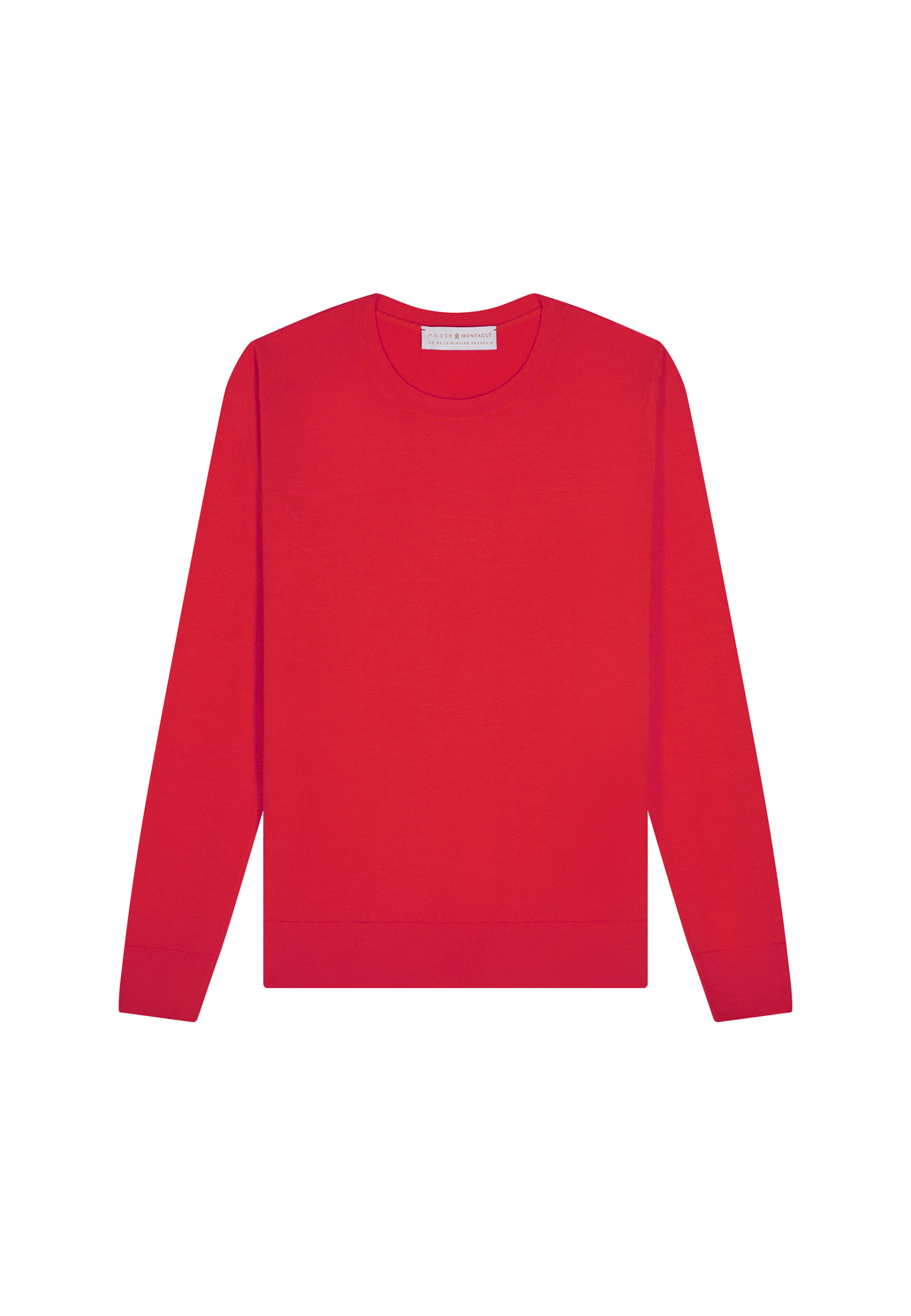 Pull col rond en laine mérinos - Asena