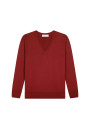 Pull col V en laine mérinos - Arya