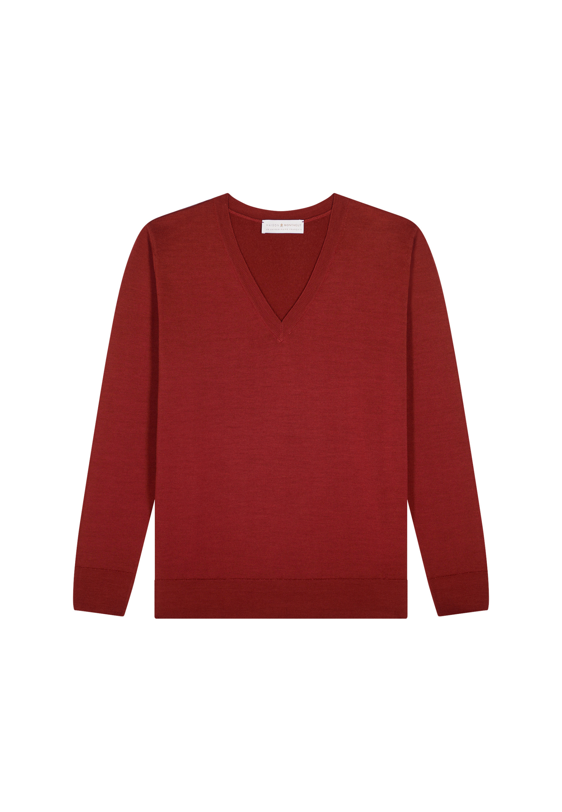 Pull col V en laine mérinos - Arya