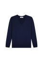 Pull col V en laine mérinos - Arya