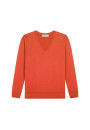 Pull col V en laine mérinos - Arya