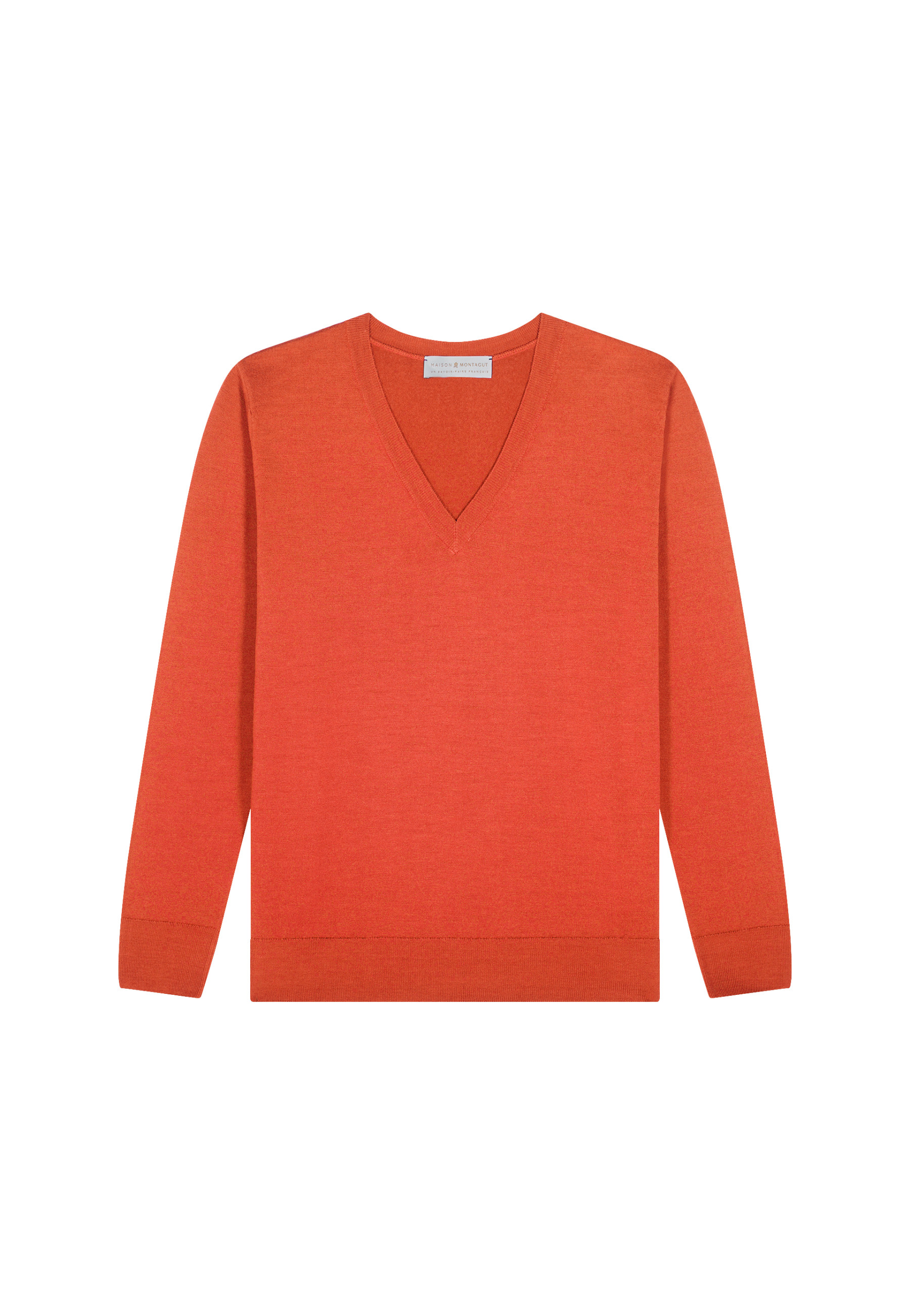 Merino wool V-neck sweater - Arya