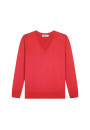 Pull col V en laine mérinos - Arya