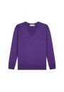 Pull col V en laine mérinos - Arya