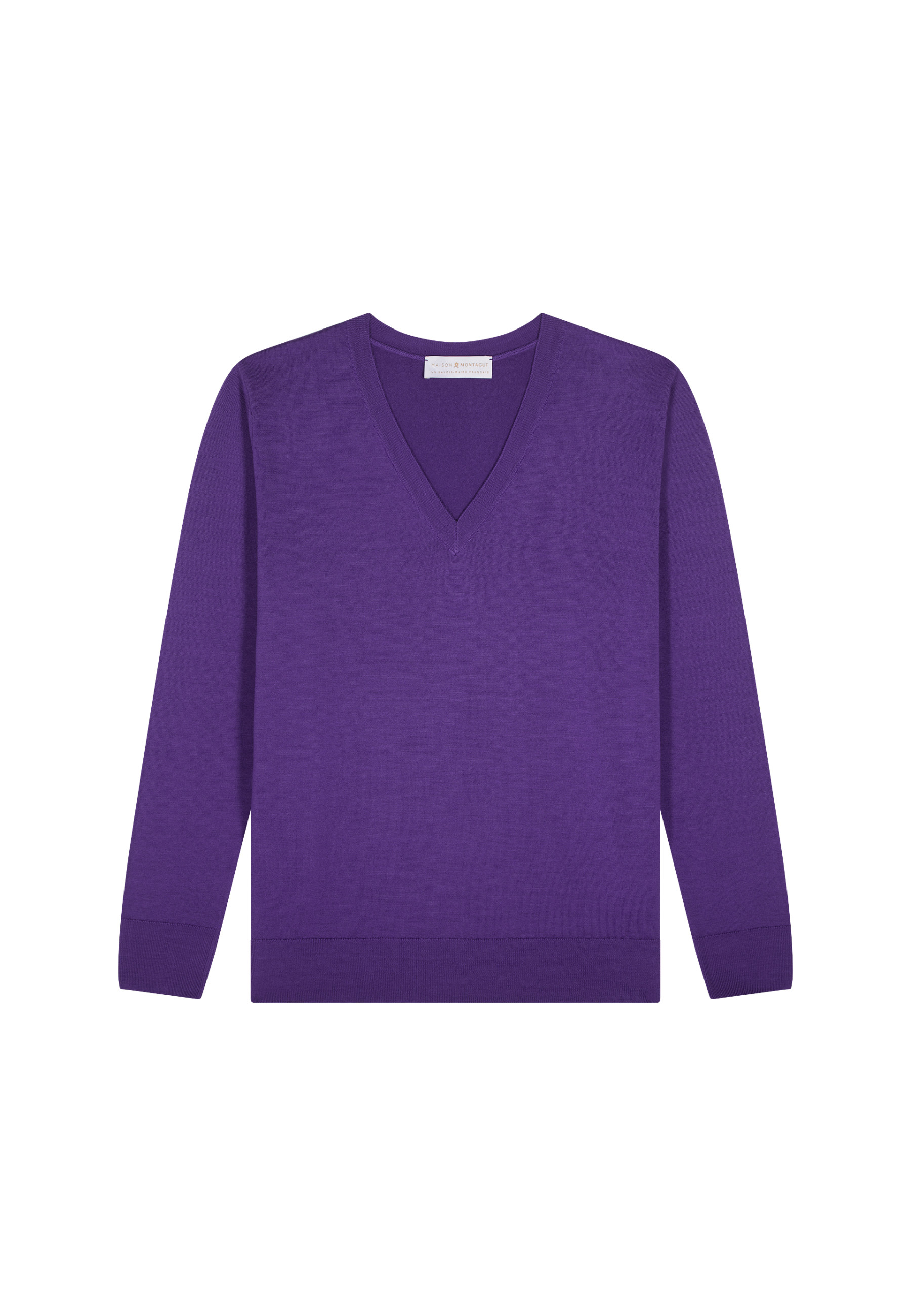 Merino wool V-neck sweater - Arya