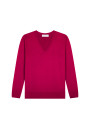 Pull col V en laine mérinos - Arya