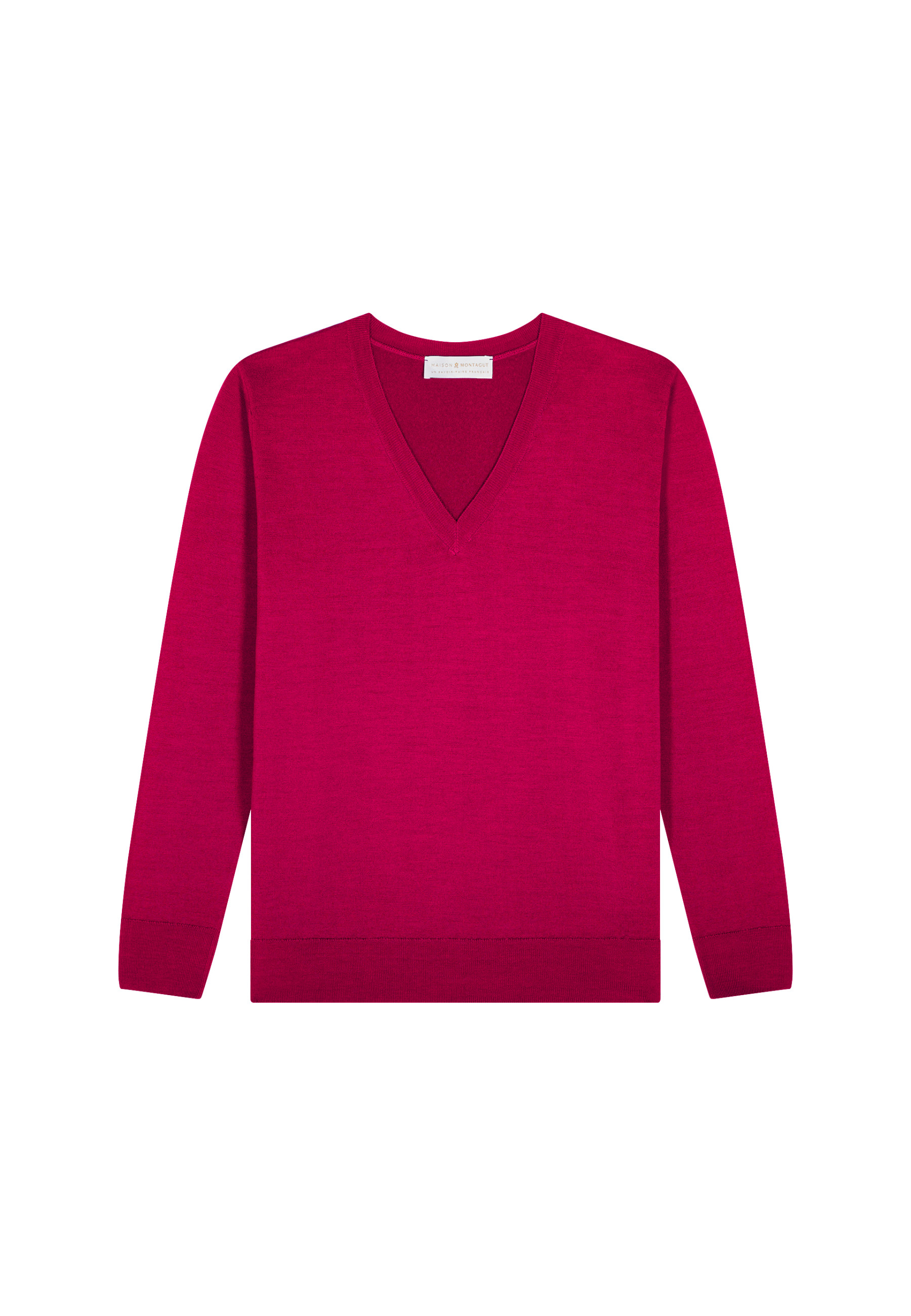 Pull col V en laine mérinos - Arya