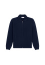 Zipped jacket in 4-ply cashmere - Balthazar