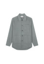 Merino wool button-down jacket - Samuel
