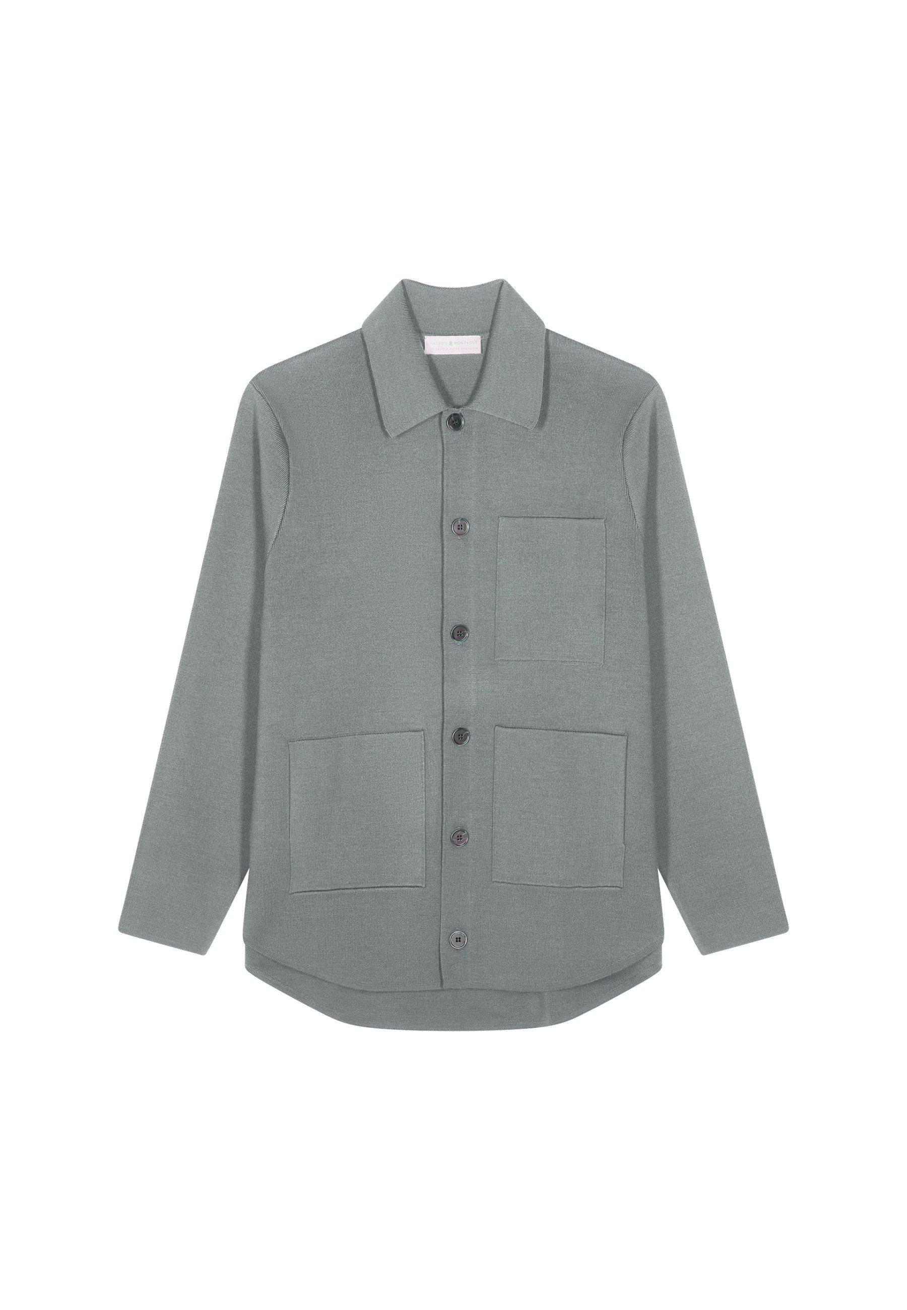 Merino wool button-down jacket - Samuel